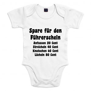 Baby Body "Spare für den Führerschein"