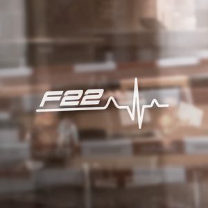 Aufkleber "F22 Puls/Frequenz"