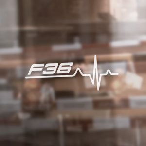 Aufkleber "F36 Puls/Frequenz"