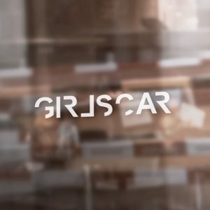 Aufkleber "Girlscar"