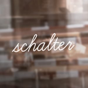 Aufkleber "Schalter"