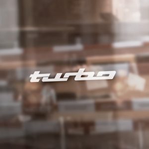 Aufkleber "Turbo"
