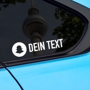 Dein Snapchat Aufkleber